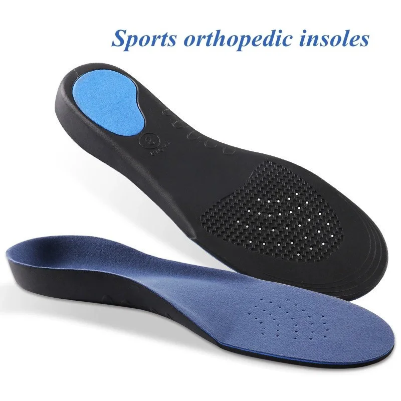 1 Paar orthopädische Einlegesohlen für Fußgewölbeunterstützung, Plantarfasziitis-Schuhe, Einlegesohle, stoßdämpfende Schuhpolster, Unisex, Größe EU34-49