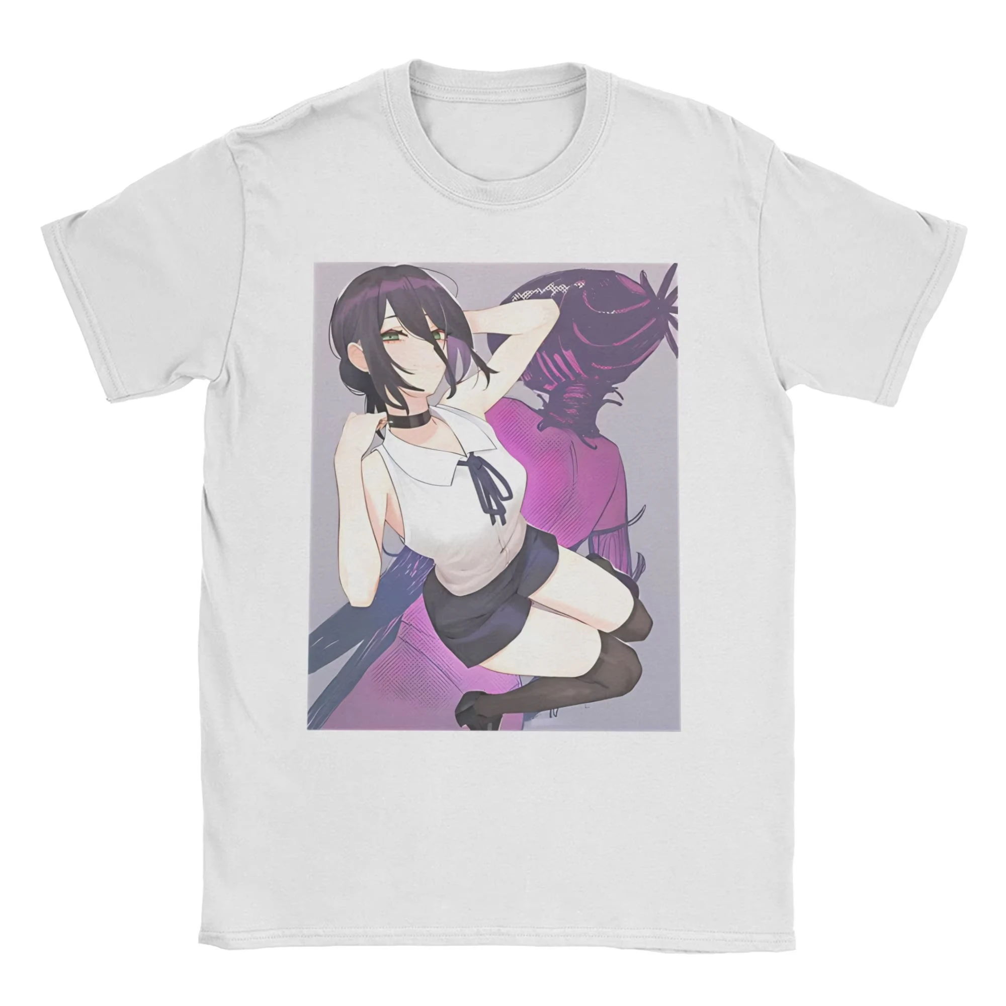 Männer Frauen Reze T Shirts Anime Bomben Teufel Baumwolle Kleidung Casual Kurzarm Crewneck T-shirt Große Größe T-Shirtgraphic T Shirts