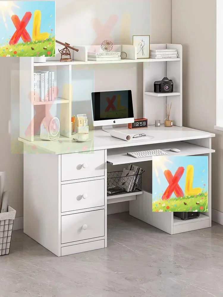 Computertische, Schreibtische für Studenten, Bücherregale, einfache Mietzimmer, Schreibtische für Schlafzimmer Image