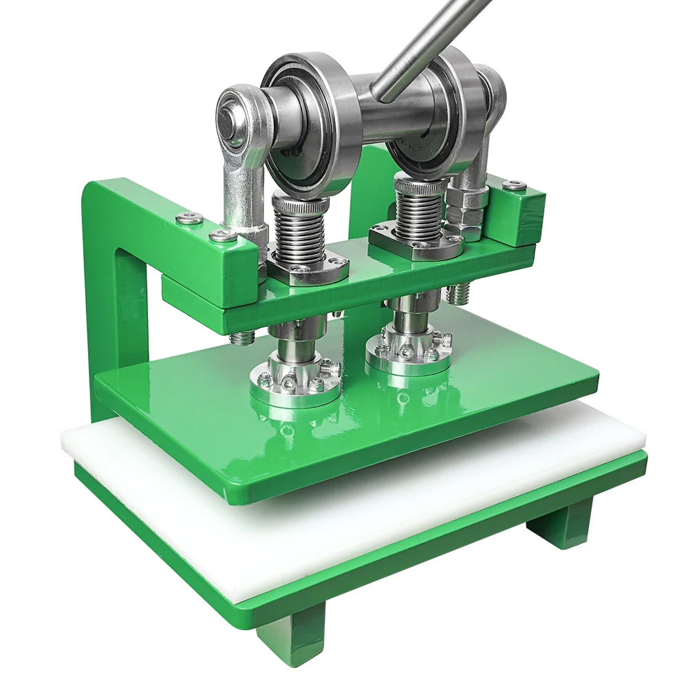 Stanzmaschine, manuelle Stanzmaschine, Schneid- und Schneidemaschine, manuelle Stanzmaschine, kleine Lederschneidemaschine Image