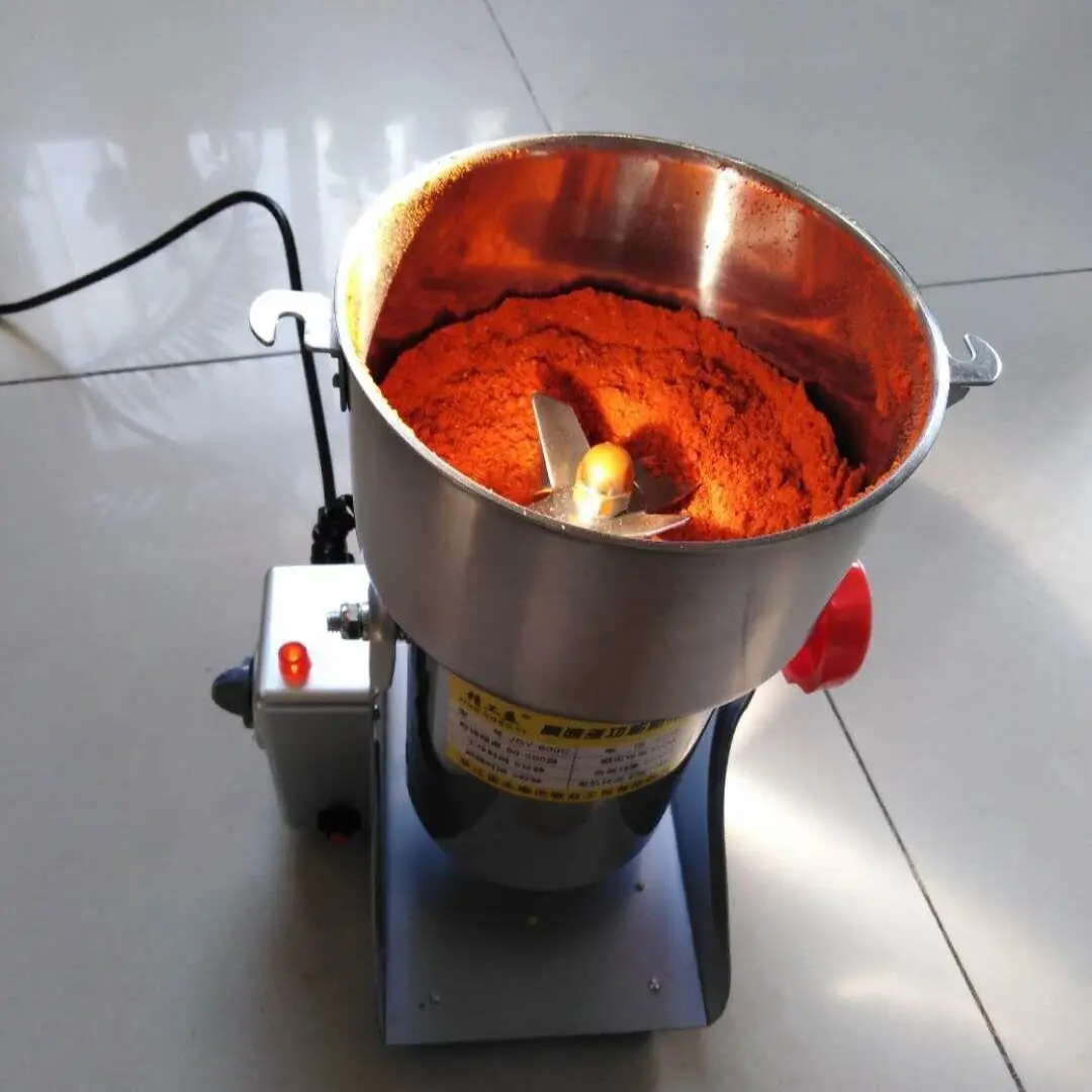 2000G elektrische Getreidemühle Maschine High Speed Swing Typ 2500W Mühle Pulver Maschine zum Mahlen verschiedener Körner Gewürze Image