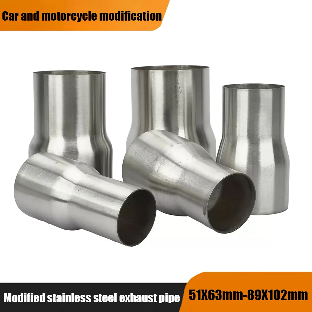 Modifikation von Auto- und Motorrädern, Edelstahl-Auspuffrohr, Größenwechselrohr, Umrüstrohr, Reduzierstück, Verbindungsadapter Image