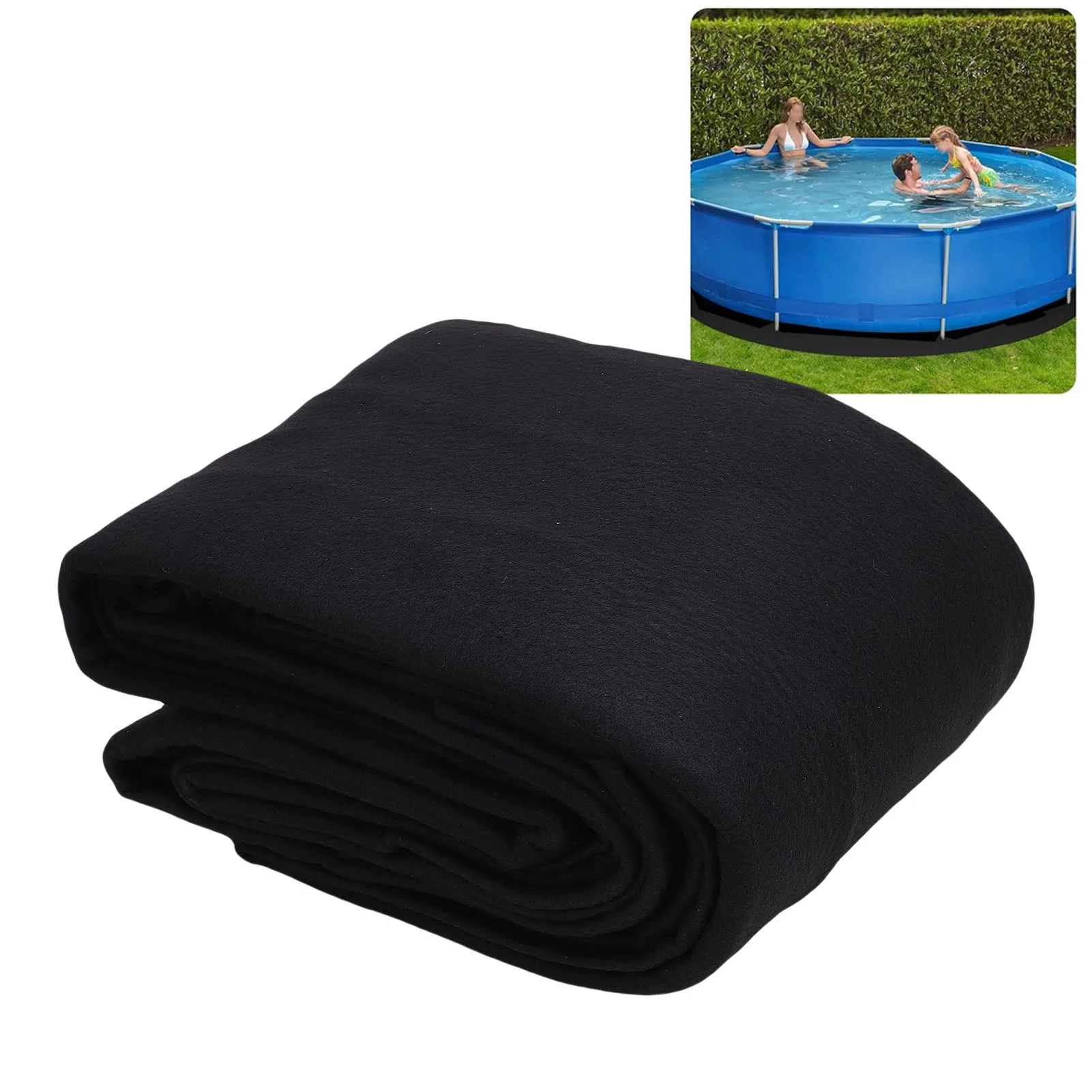 Pool-Pad, Punktion unter dem Pool, Polsterung, verdickte Pool-Einlage für oberirdische Pool-Einlage, Boden-Pool-Einlage Image