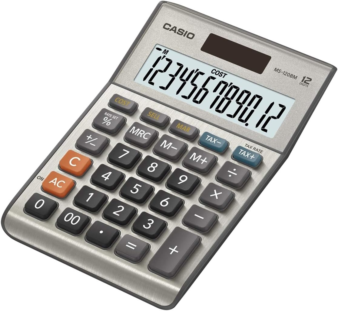 CASIO® MS-120BM Tischrechner/MS-120BM 12-stellig Image