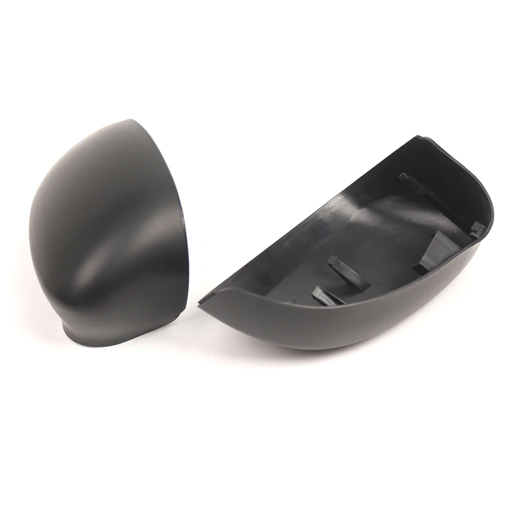 Couvercle de rétroviseur latéral noir mat, 2 pièces, adapté à Fiat 500 pour Fiat 500C pour Fiat GRANDE PUNTO DAL pour EVO DAL ﻿