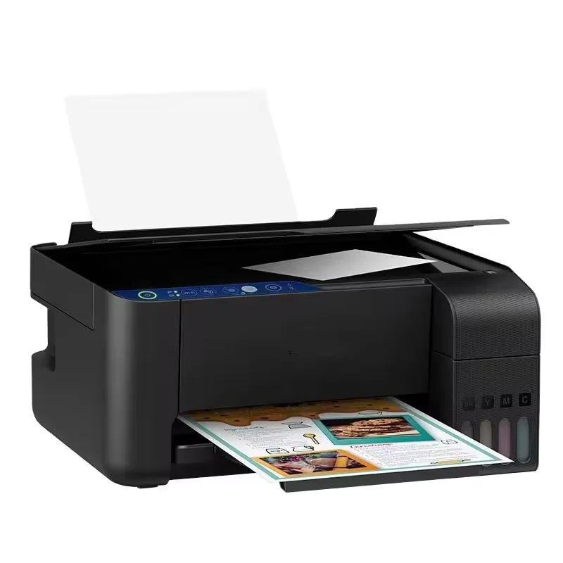 Vente chaude A4 Wifi L3158/l3258 bureau 4 couleurs Ecotank multifonction intégré imprimante à jet d