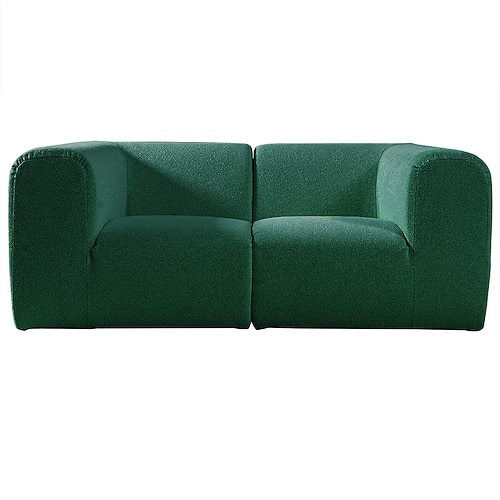 Sofahusse Einfarbig Gesteppt Polyester Überzüge Image