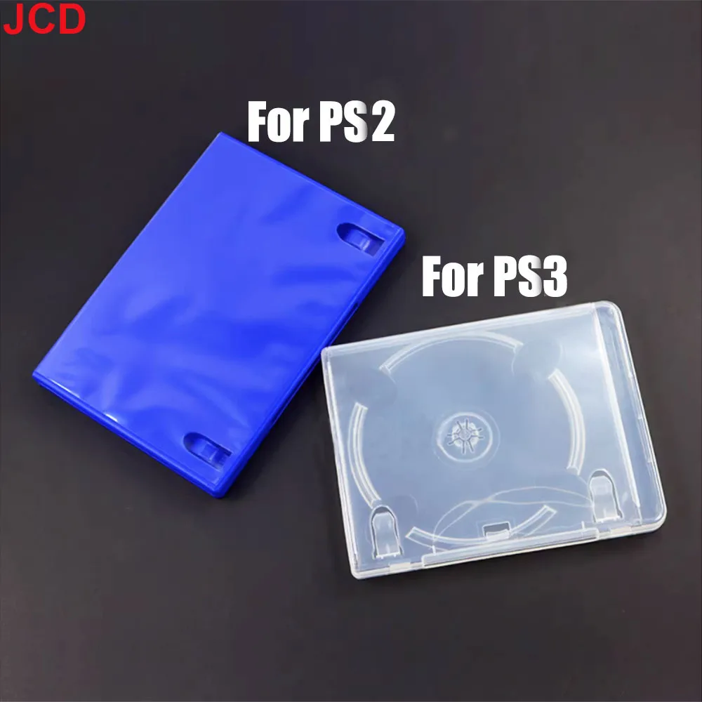JCD 1 stücke CD DVD Disc Kunststoff Fall Kapazität CD Lagerung Box Für PS3 PS2 Schutzhülle Zubehör