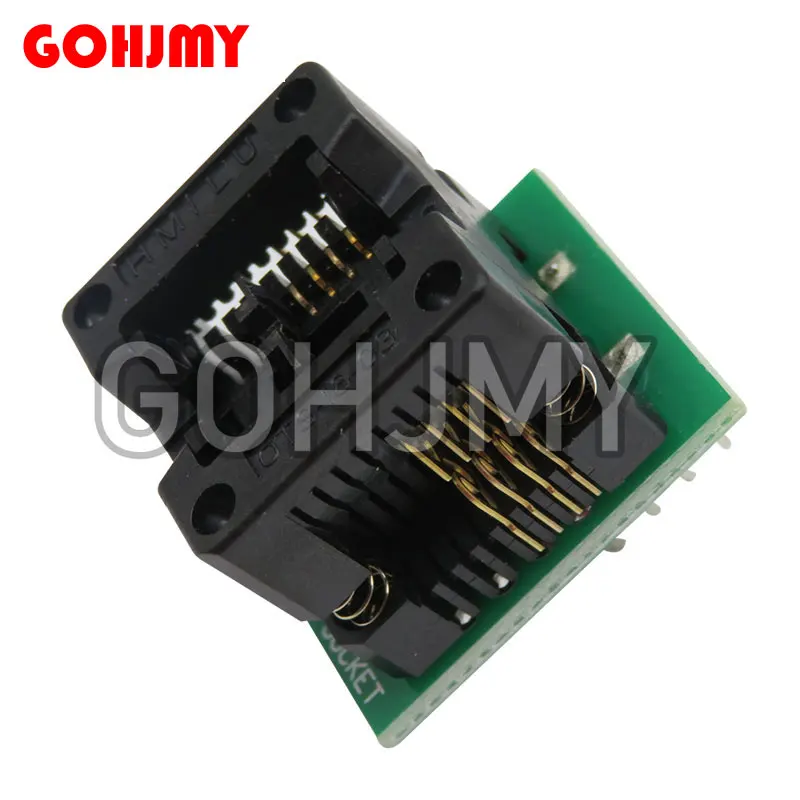 SOP16 auf DIP8 Wide-Body Seat Wide 150mil 200mil 208mil 300mil Programmierer SOP8 Adaptersockel für EZP2010 EZP2013 CH341A IC-Test Image