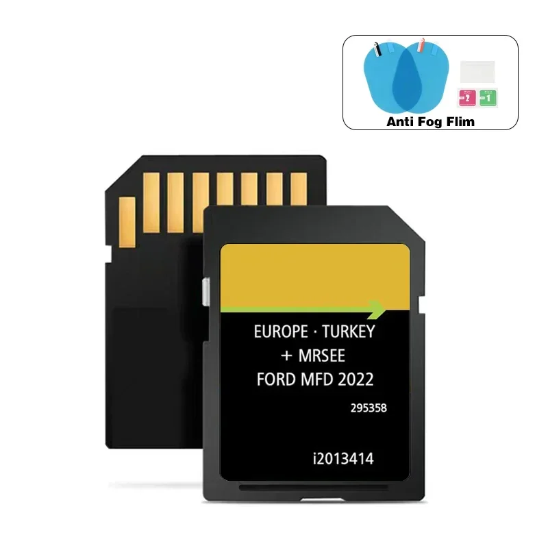 Latest Genuine for Ford MFD 2022 Sync Map Sat Nav SD Card Fiesta Focus Kuga Work Stable Suitable EU UK