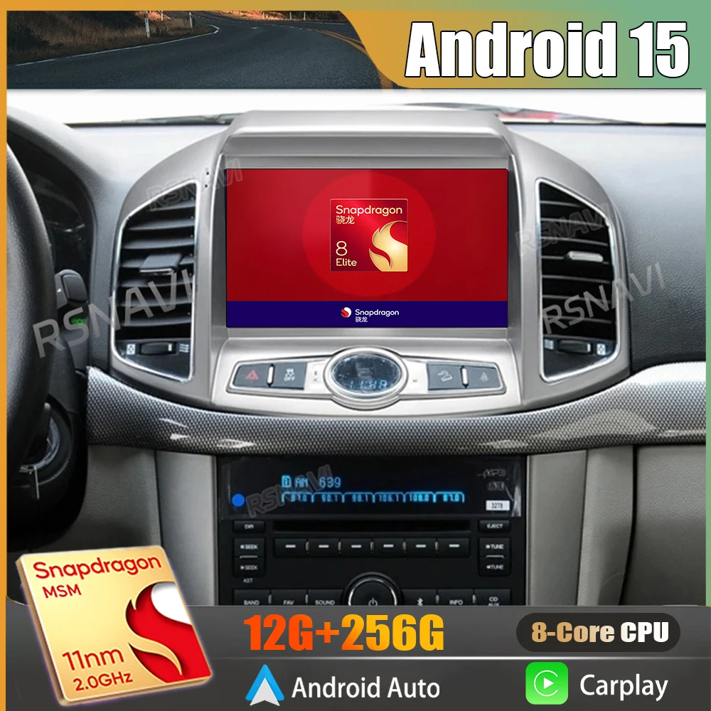 Android 15 Auto Radio Für Chevrolet Captiva 1 2011 - 2016 Navigation GPS Multimedia Video Player Stereo drahtlose Carplay auto DVD