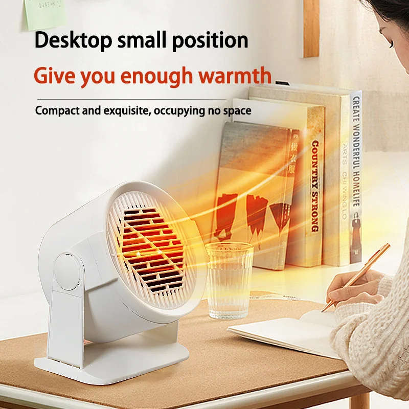 New Type Warm Air Heater, Small Heater, Home Energy saving and Energy saving Office Foot Warmer, Instant Thermoelectric Heater