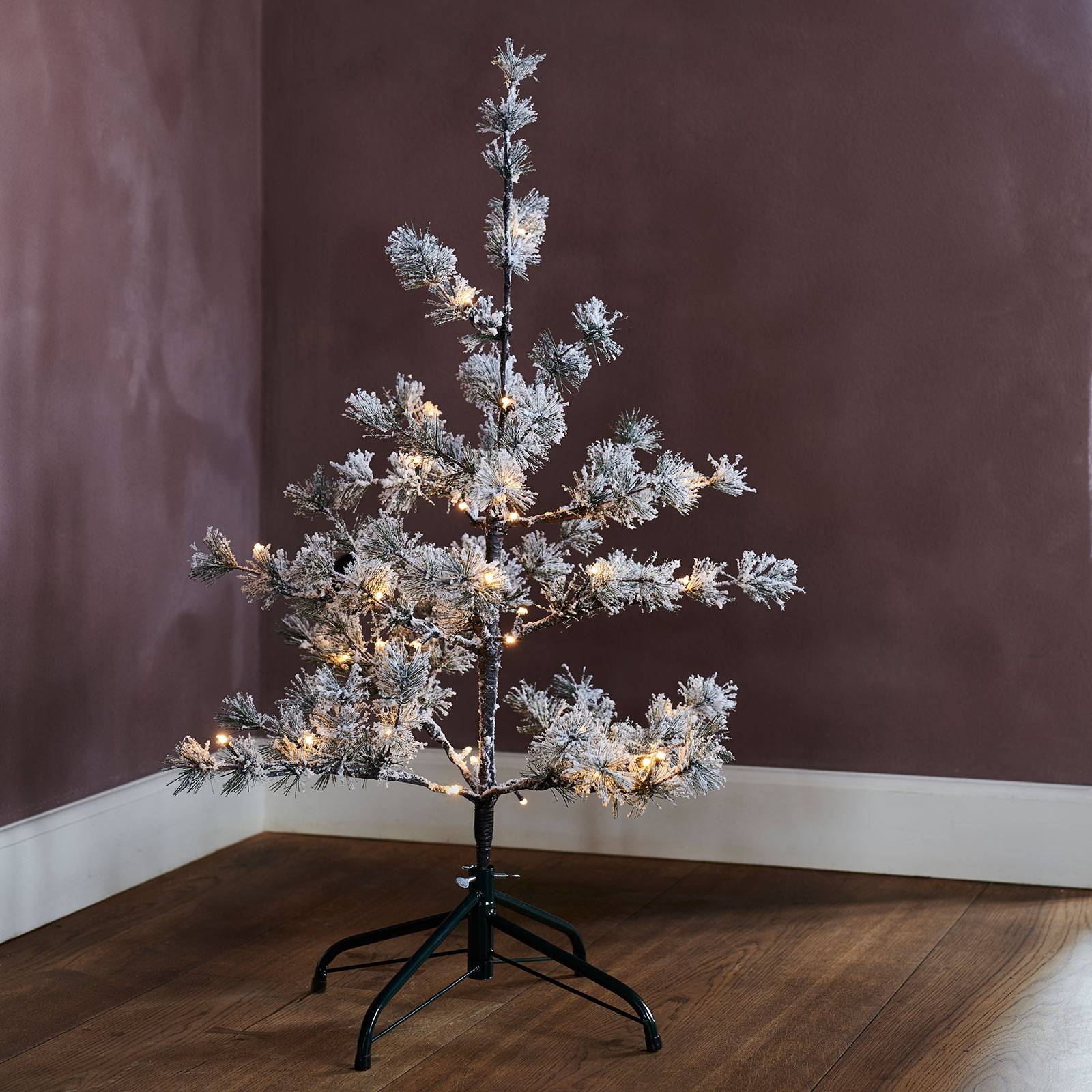 Sirius LED-Baum Alfi, Höhe 90 cm, Batteriebetrieb Alfi, Kunststoff