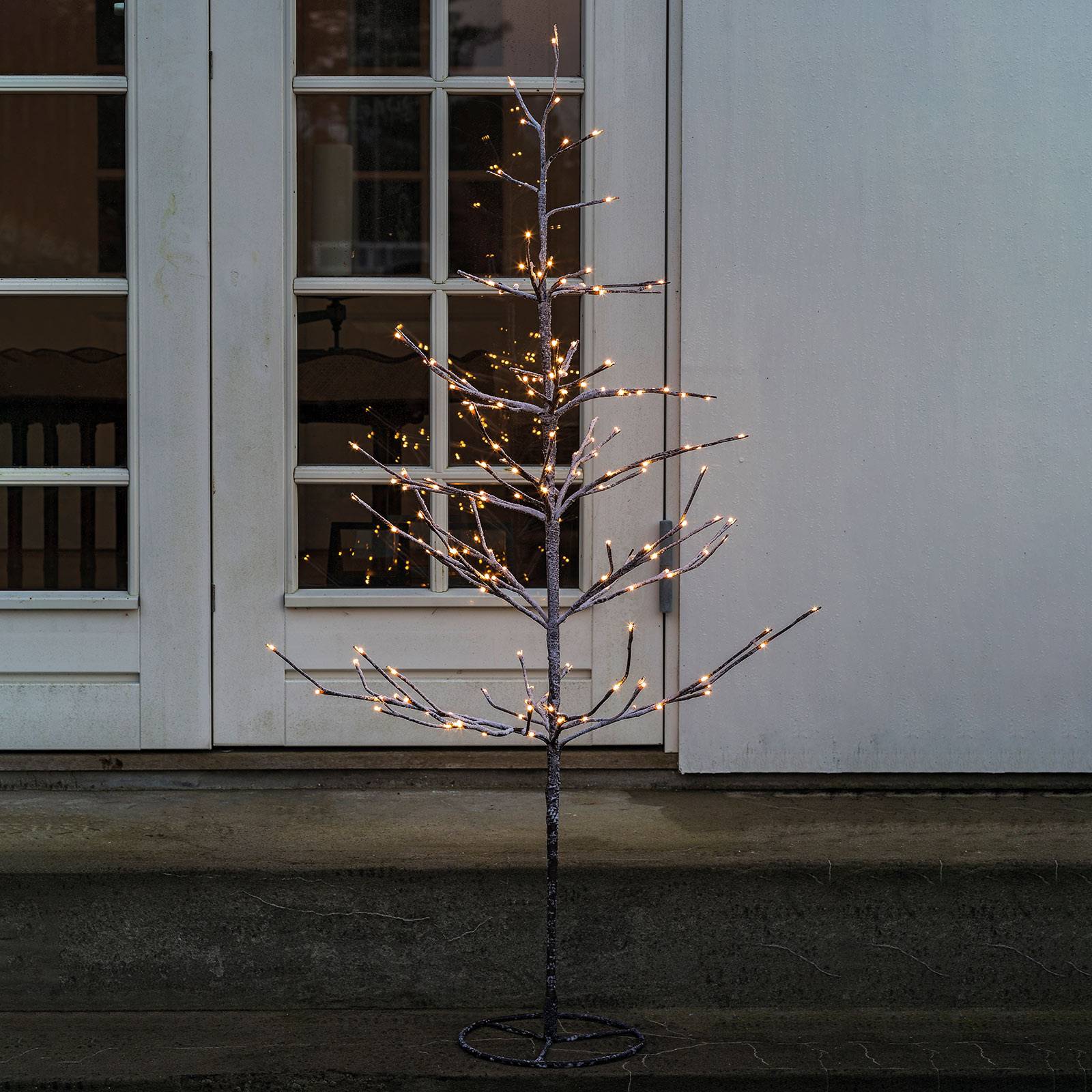 Sirius LED-Baum Alex im verschneiten Look, Höhe 90 cm, Kunststoff