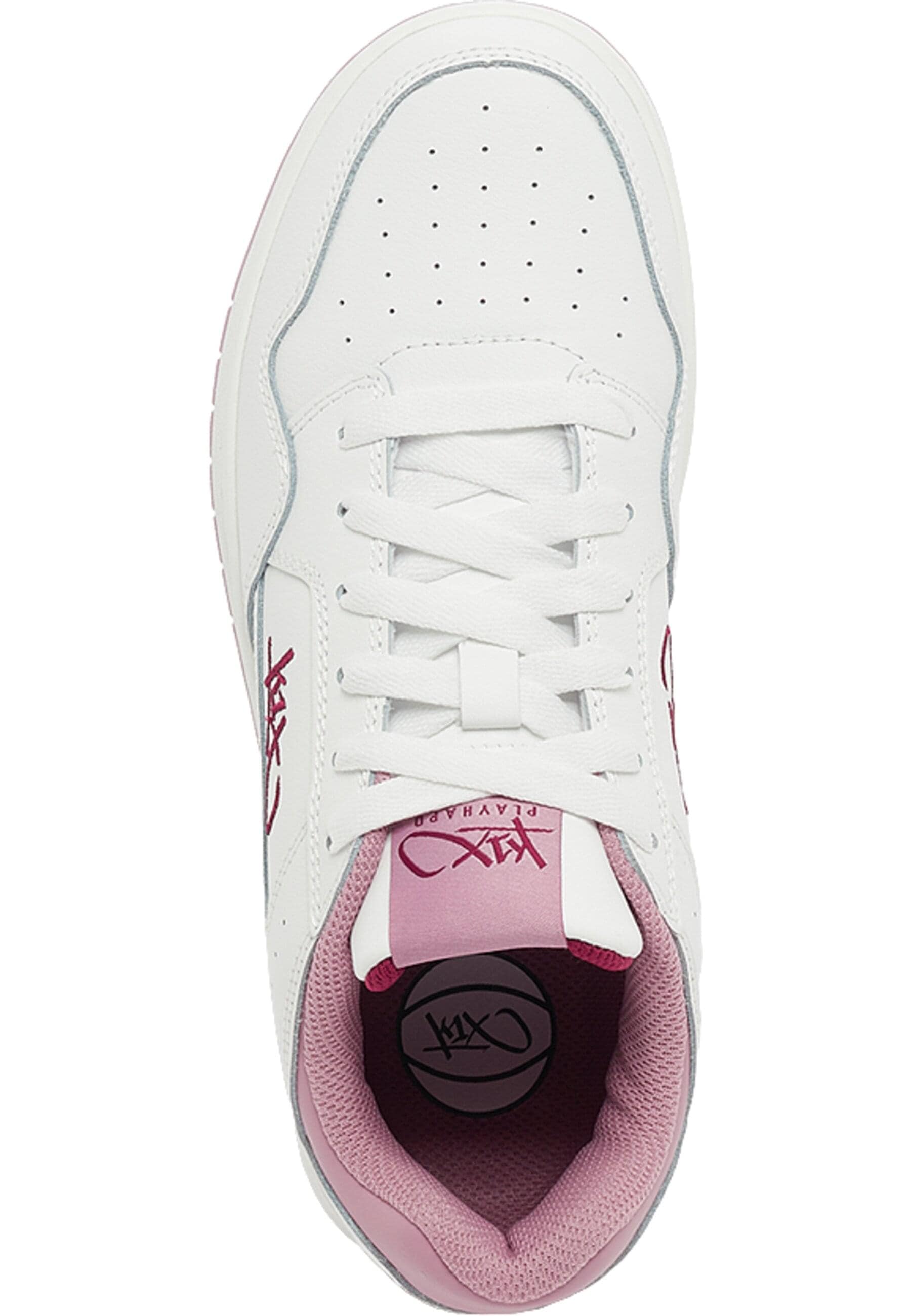 Trainingsschuh K1X "K1X K1XFWW000019 K1X Sweep Low Bl", Damen, Gr. 37,5, weiß, schwarzberry, unifarben, Schuhe