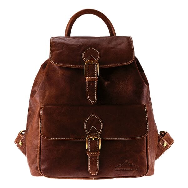 Alpenleder Rucksack JACOB`S WAY Brandy, 32x36x18 cm Image