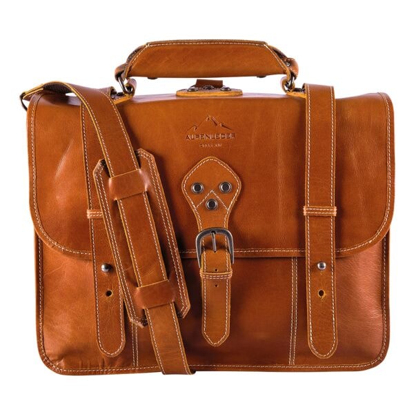 Alpenleder Aktentasche »BROOKS« 38.1 cm (15 Zoll) braun, 41x34x17 cm Image