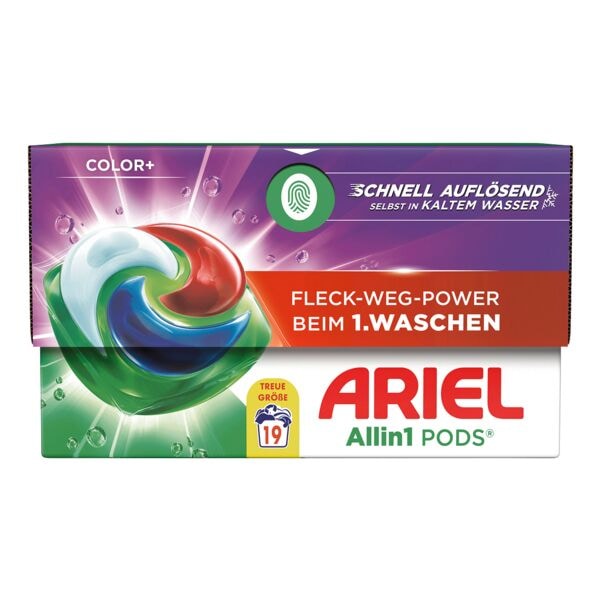 ARIEL Waschkapseln »All-in-1 Pods Color+« 19 WL Image