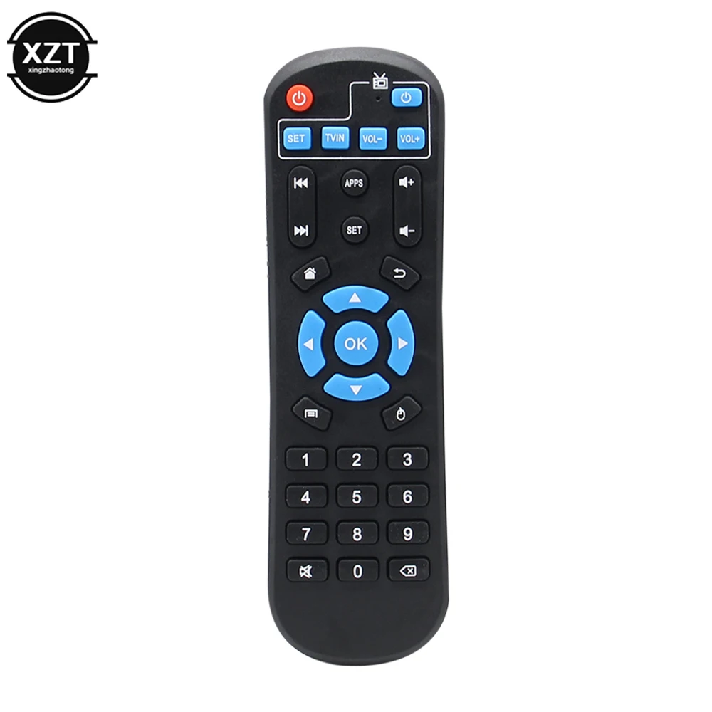 Set-Top-Box-Fernbedienung mit Lernfunktion, Ersatz für Q Plus T95Z Max H96 X96 S912 Android TV Box Media Player Infrarot Image