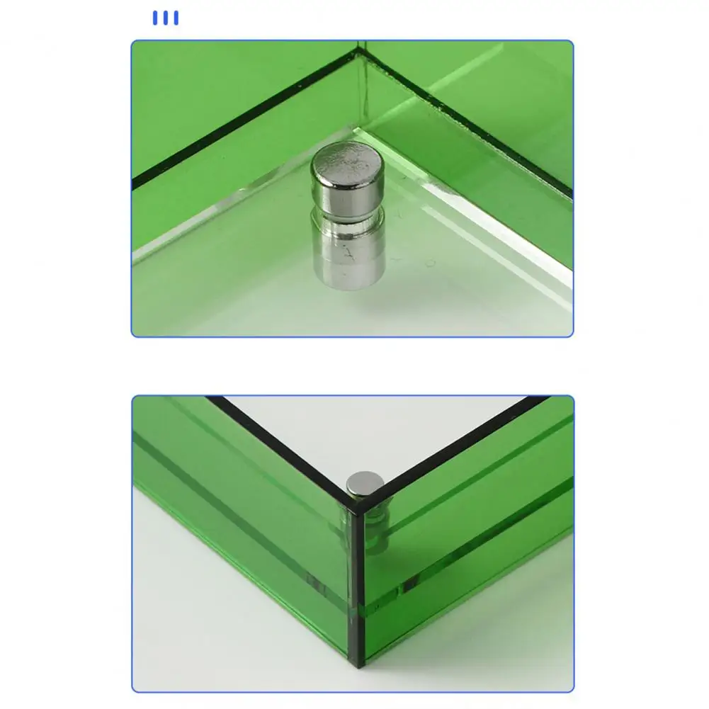 Acryl-Bilderrahmen, robuster Bilderrahmen, schwimmender Neon-Acryl-Fotorahmen für Zuhause, Büro, Dekoration, vertikale Wandhalterung