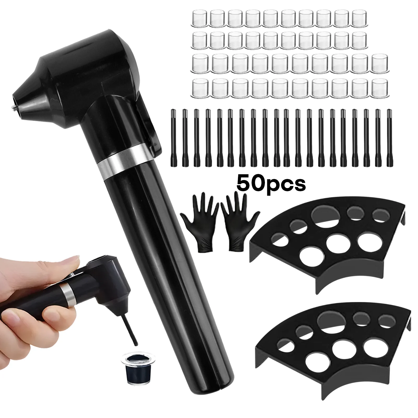 POSEIDON Tattoo Ink Mixer Kit Professionelle Tattoo Ink Mixer Set Für Permanent Make-Up Tattoo Zubehör Tattoo Liefert Kit Image