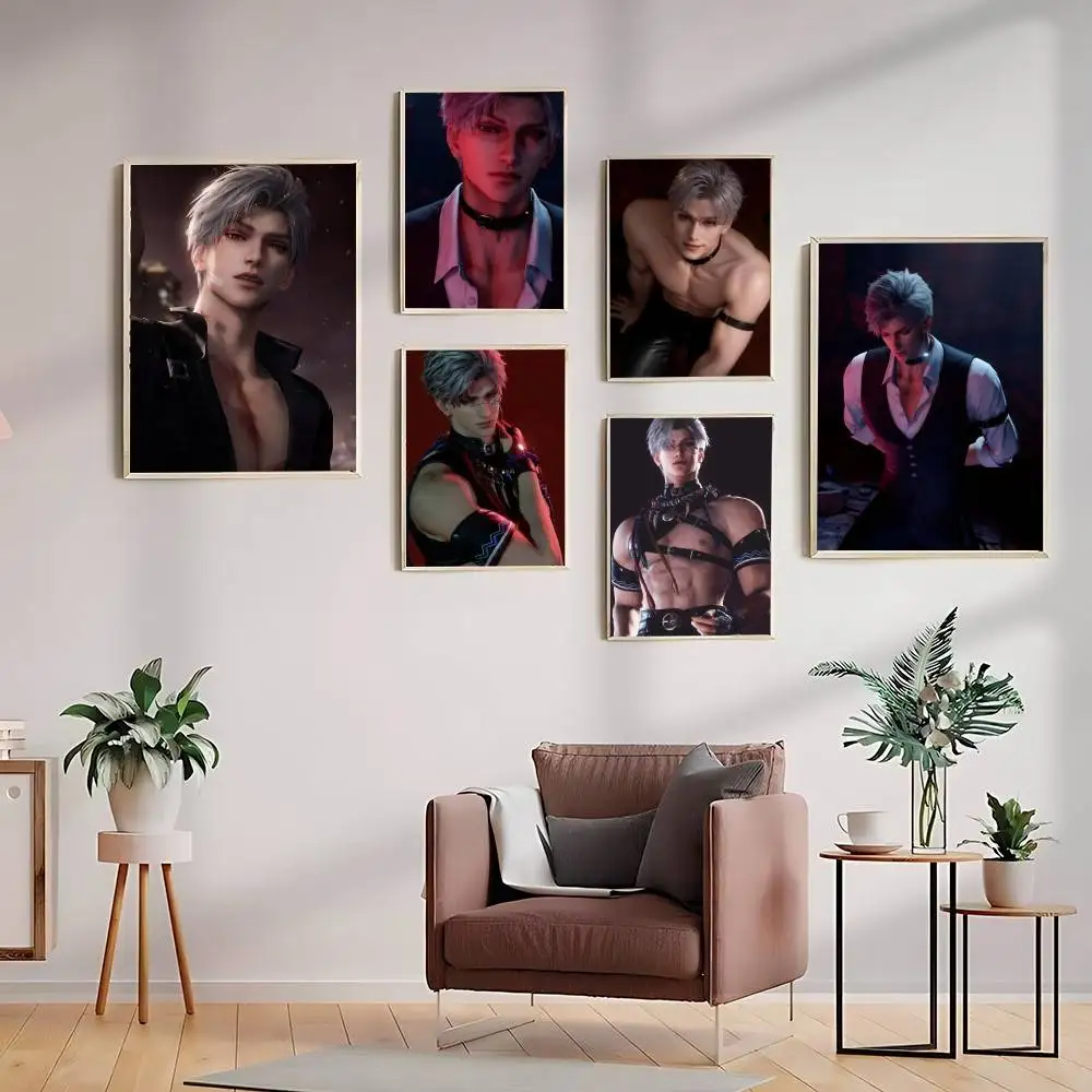 Deep Space And Love Stylus Poster HD-Qualität Wandkunst Retro Poster für Zuhause Zimmer Wanddekoration Kawaii Raumdekoration