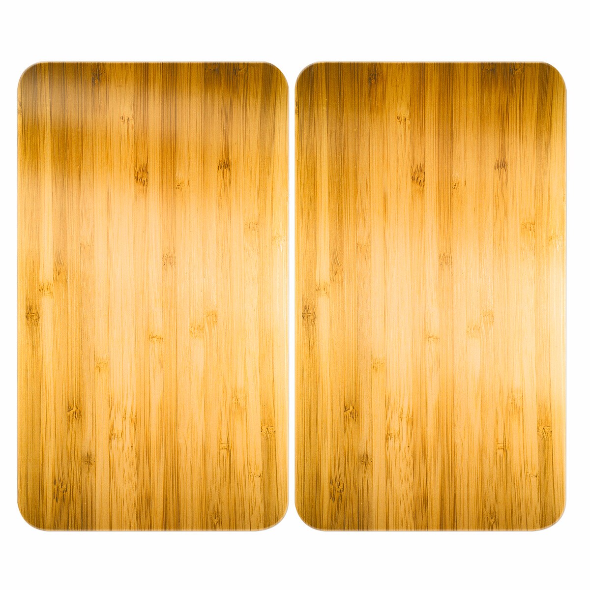 WENKO Herdabdeckplatte Universal Mod. Holz-Optik, 2er Set Image