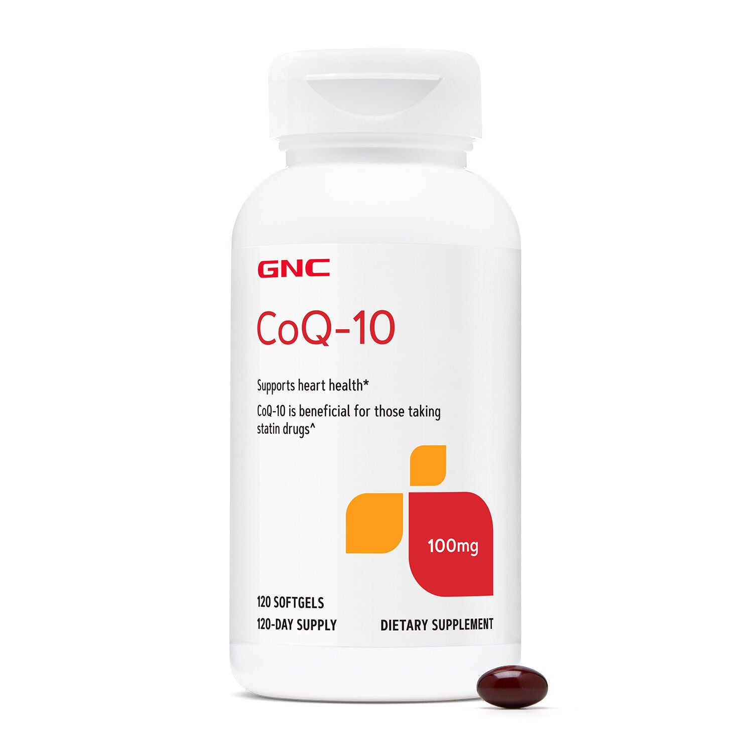Coq-10 100Mg Healthy - 120 Softgels (120 Servings)