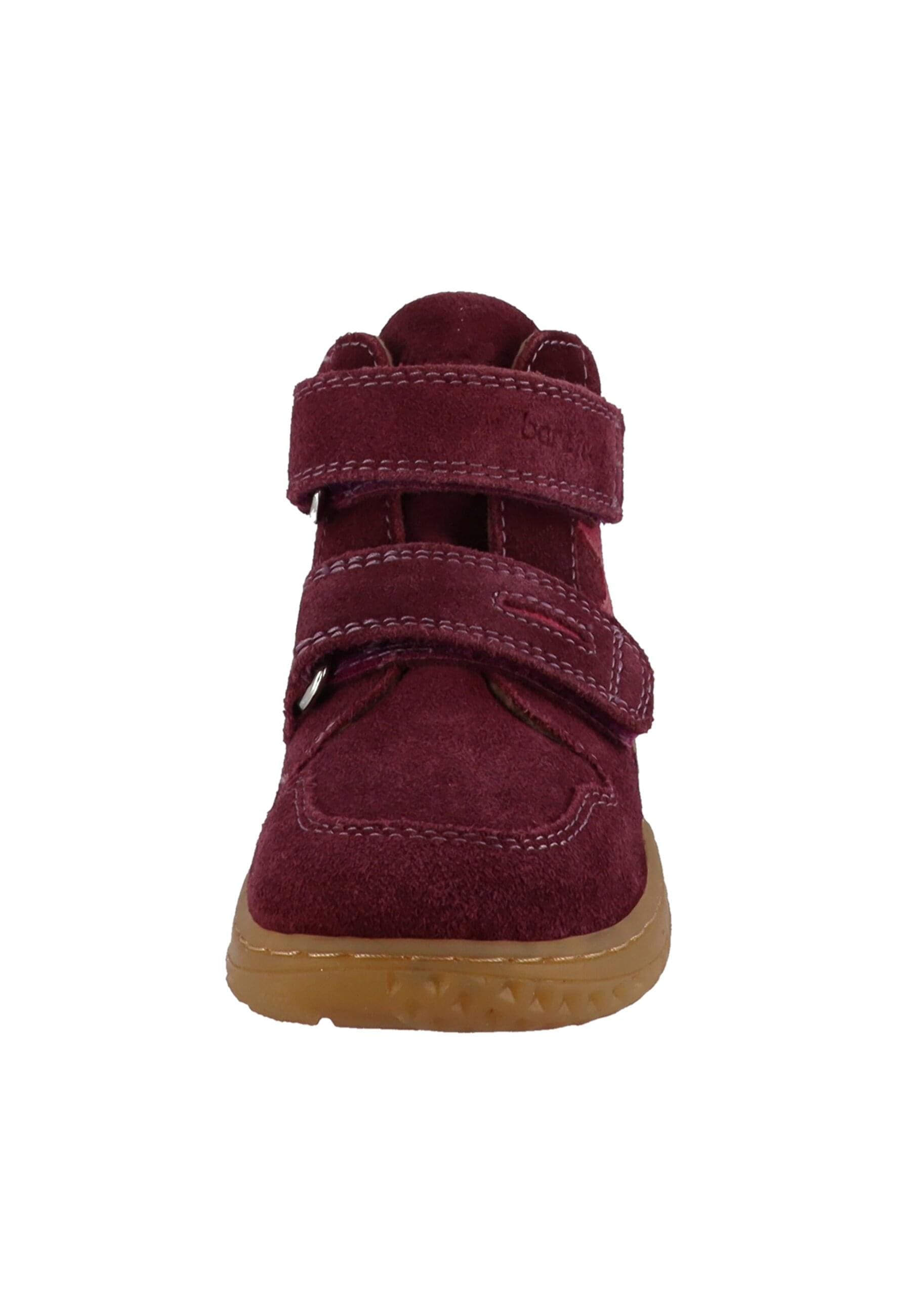 Stiefel LURCHI "Lurchi Samu Barefoot", Damen, Gr. 23, lila, Leder, Schuhe Stiefel