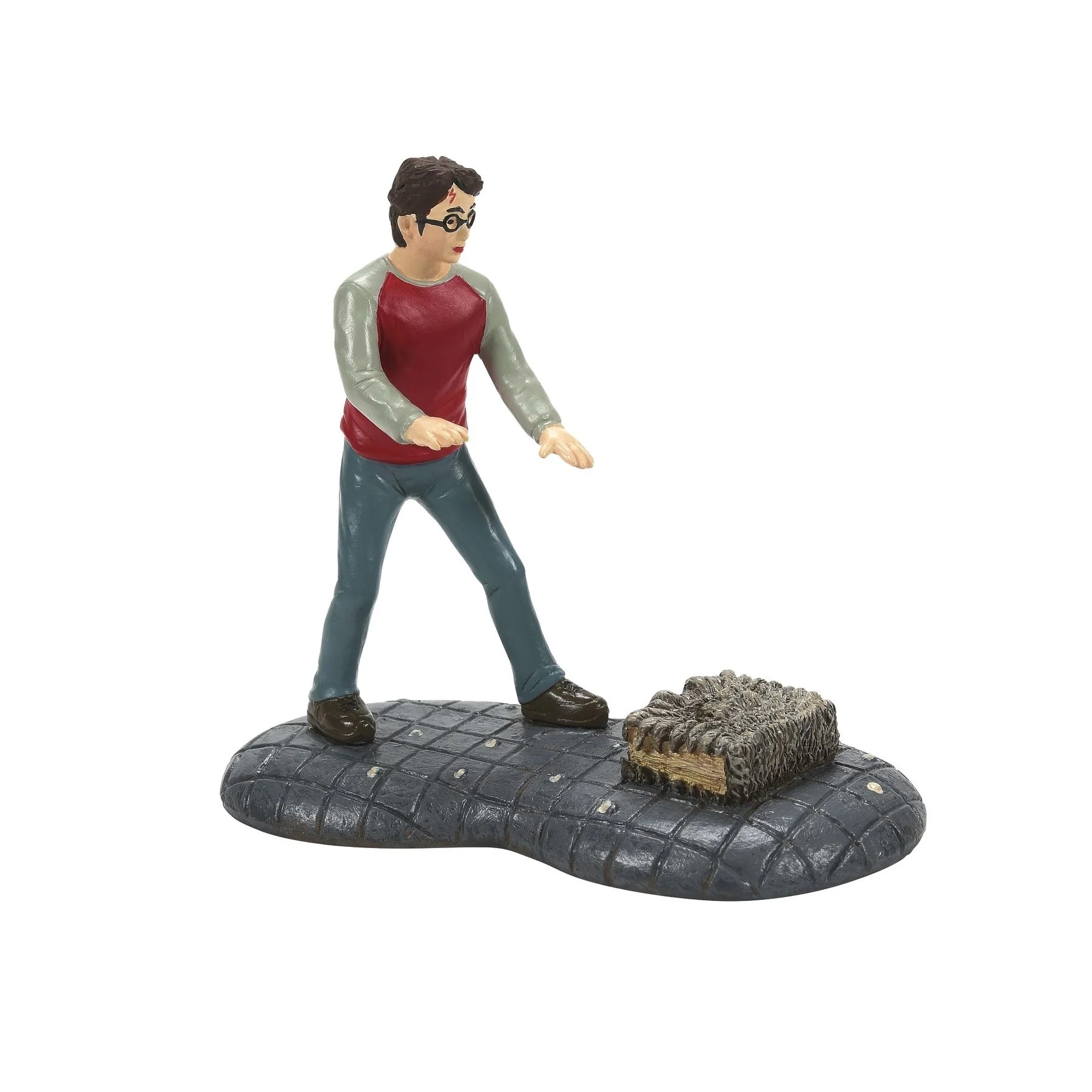 Department 56 Harry Potter Village - Harry & His Monster Book - 6010456