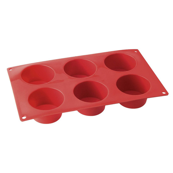 Silikon-Muffinform Flexxible Love 6er-Set Dr. Oetker Image