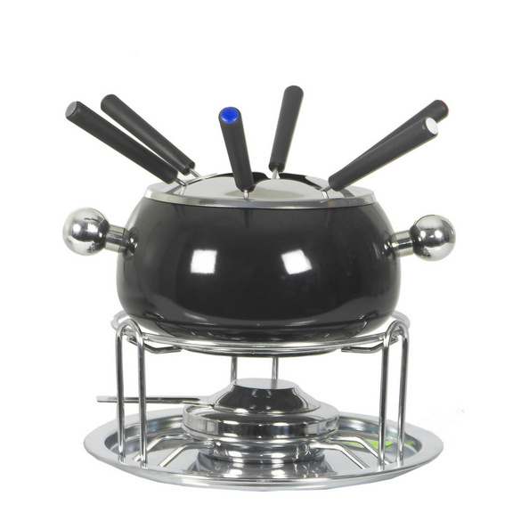 Fondue-Set „Noir“ 9-teilig NOUVEL Image