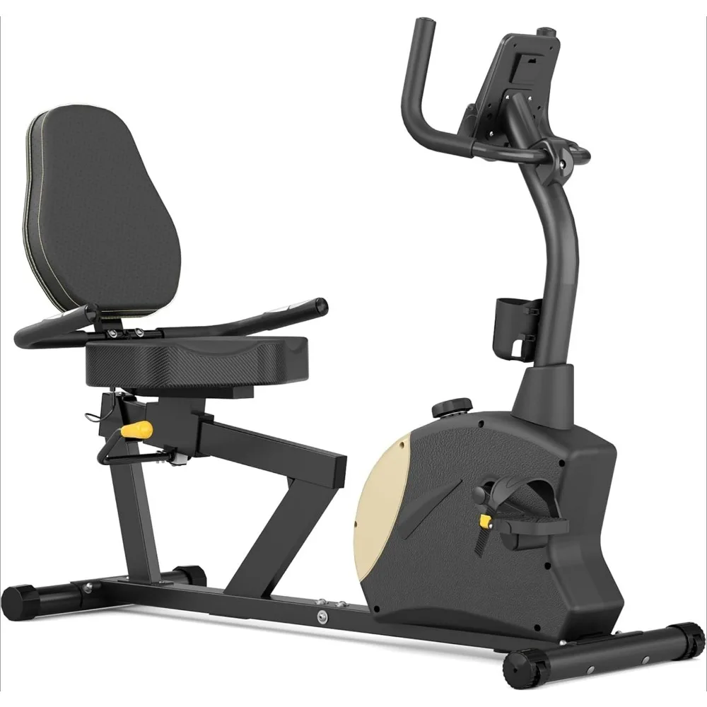 Recumbent Exercise Bike, Recumbent Stationary Bikes for Home 400 LBS Weight Capacity, Exercise Bike for Home Seniors with Smart