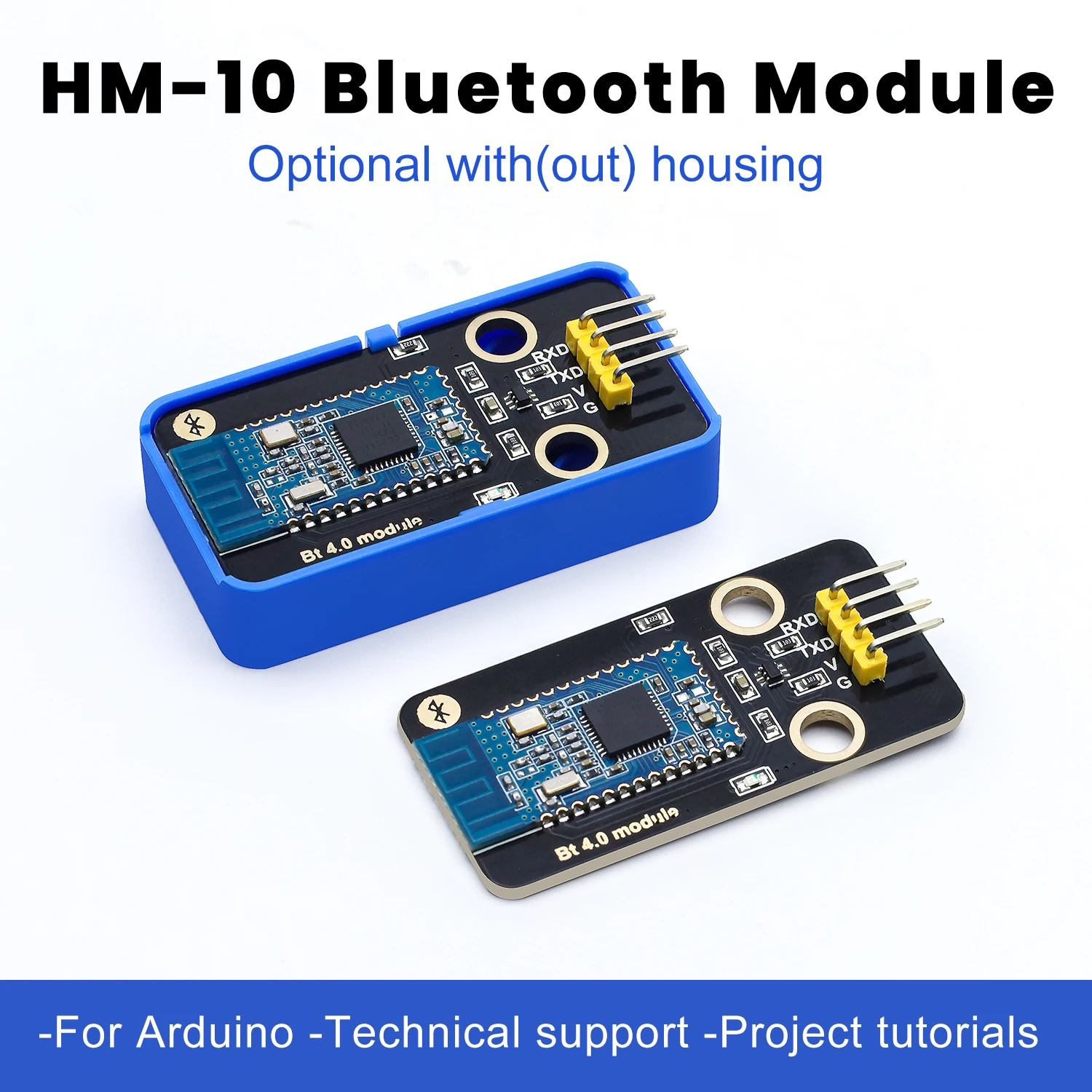 NEUES HM-10 Bluetooth-Modul Bluetooth 4.0 DIY elektronische Bausteine für Arduino DIY-Kit-Projekte, kompatibel mit Lego-Blöcken Image