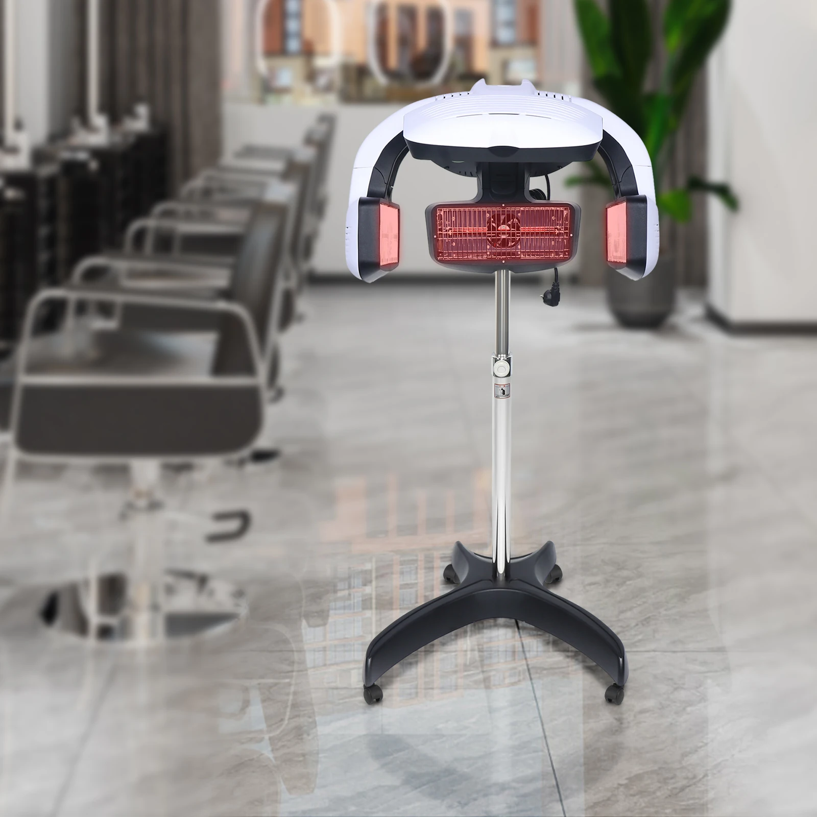 Haartrockner für Dauerwelle, 1500 W, wärmeformender Trockner, professioneller Haartrockner, Haartrockner für den Salon, freistehender Haartrockner Image