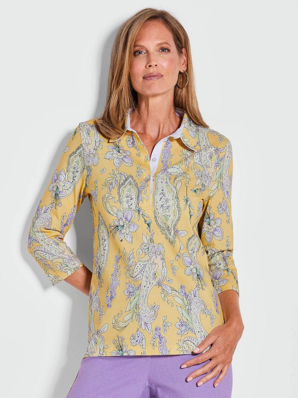 Goldner Shirts Damen gelb, 54 Image