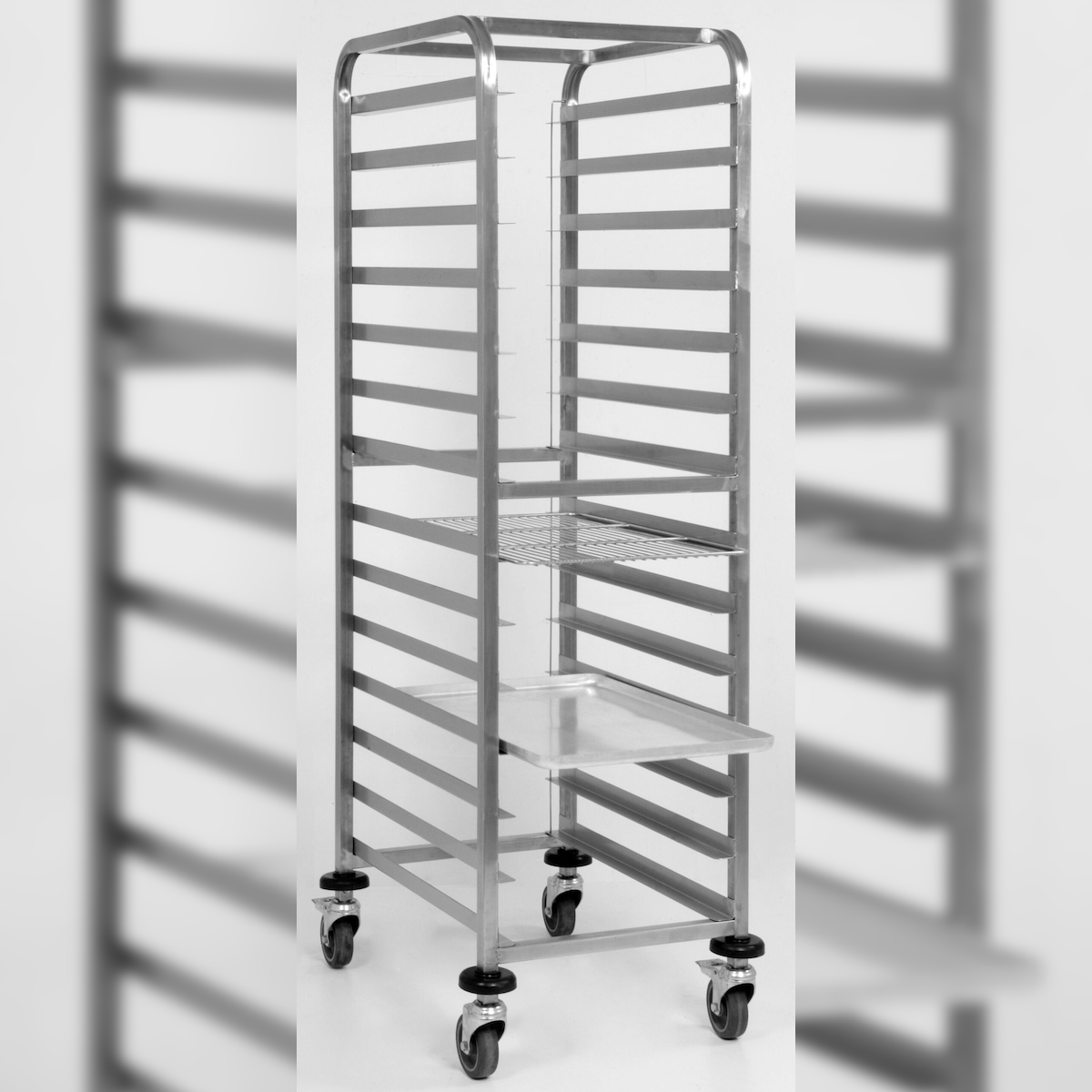 Saro Bäckereiwagen Inox 14 Ebenen 600x400mm 440x630x1650mm KT 600 Image