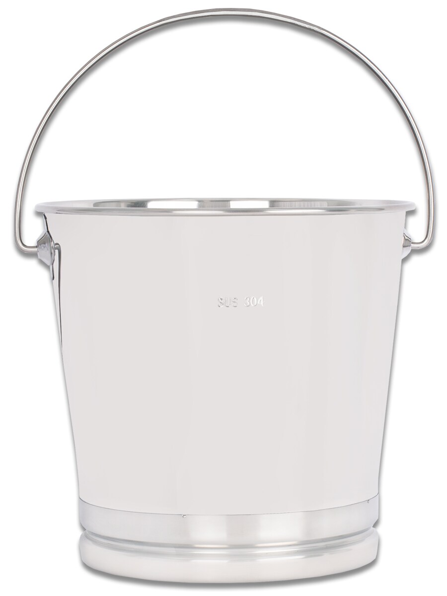 Edelstahleimer Eimer Lebensmitteleimer Industrieeimer Schlachteimer Futtereimer EEB-14 Beeketal Image