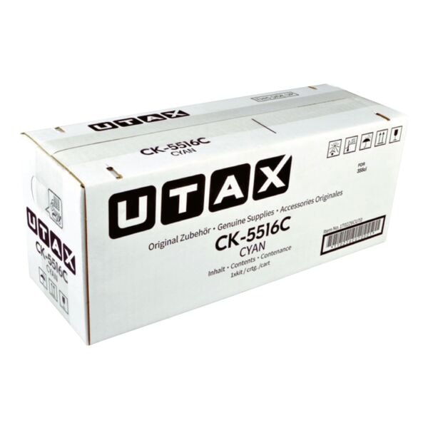 Utax Tintenpatrone »CK-5516C« 1T02Z6CUT0 cyan blau Image