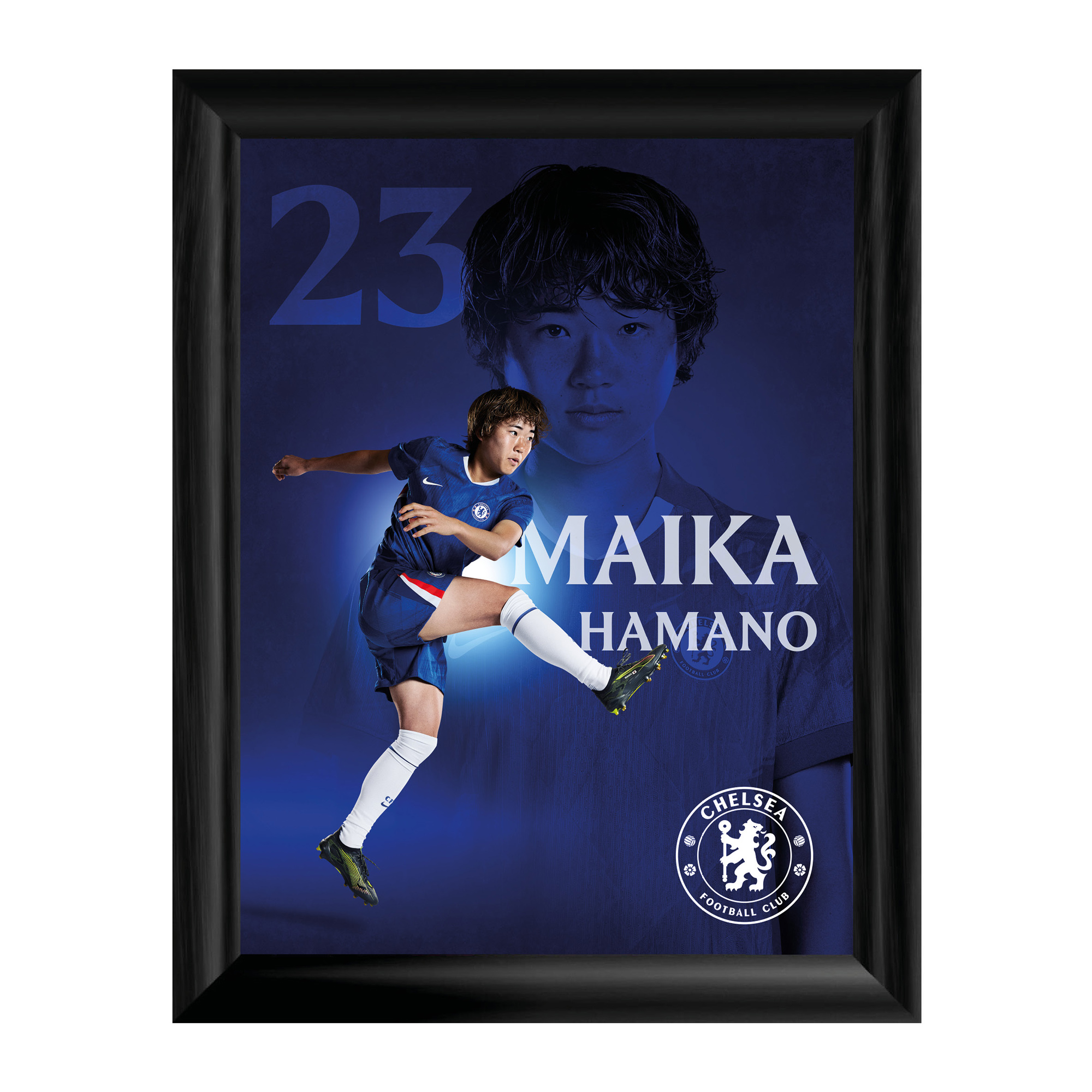Chelsea Maika Hamano (2025–26) Gerahmter Druck (12 x 16) Image