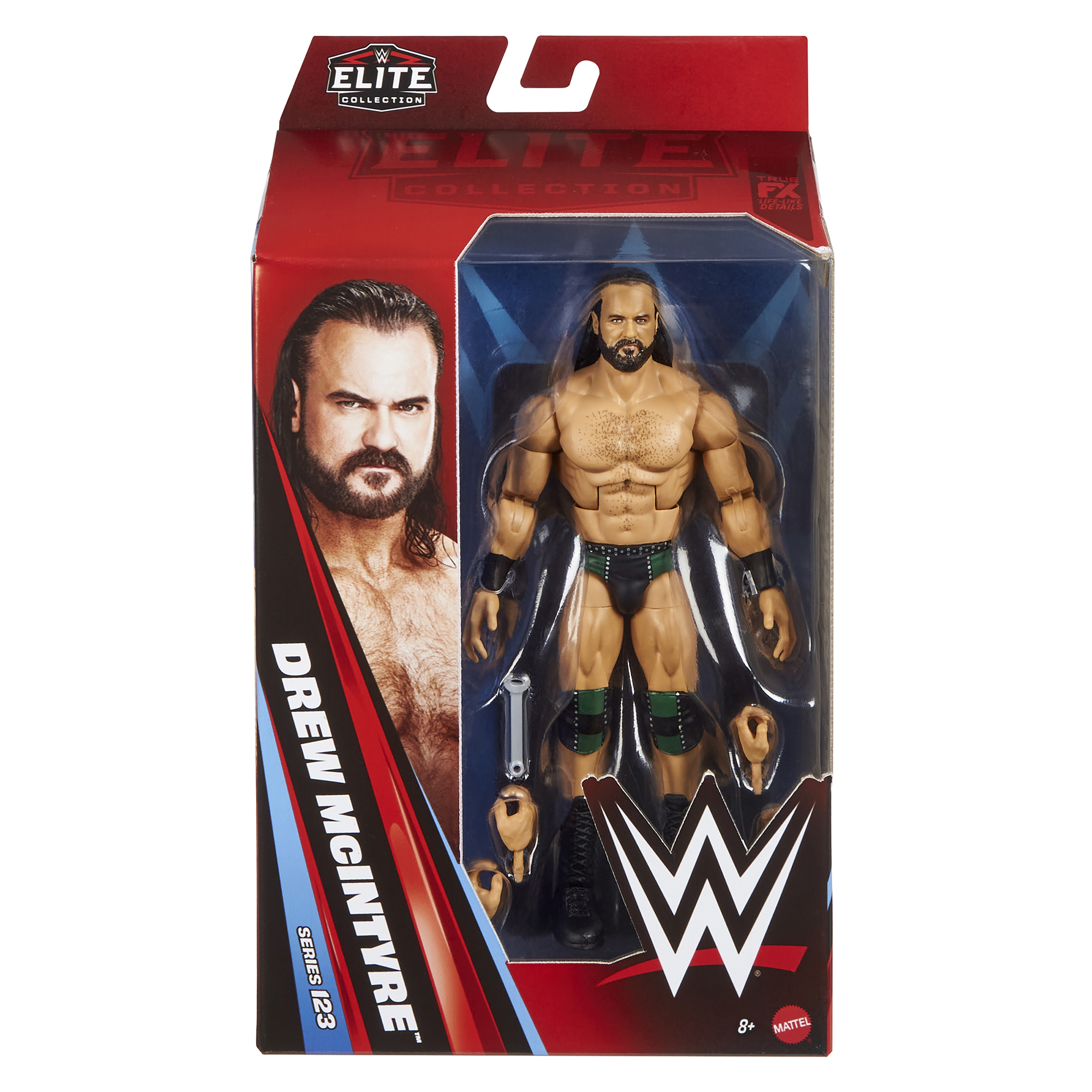V106832 DREMCI Drew McIntyre WWE Mattel Elite Collection Serie 123 Actionfigur Drew McIntyre UNS FIGURINE 45890 COLFIG UFIGWR0376 #1 Image