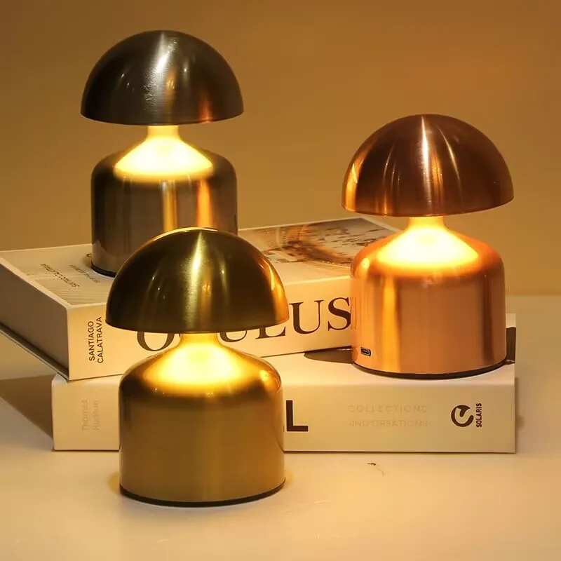 Tischlampe Led wiederaufladbar Touch Tri-Level dimmbar Leselicht Bar Schlafzimmer Schreibtisch Dekor Atmosphäre Deco Nachttische Lampen