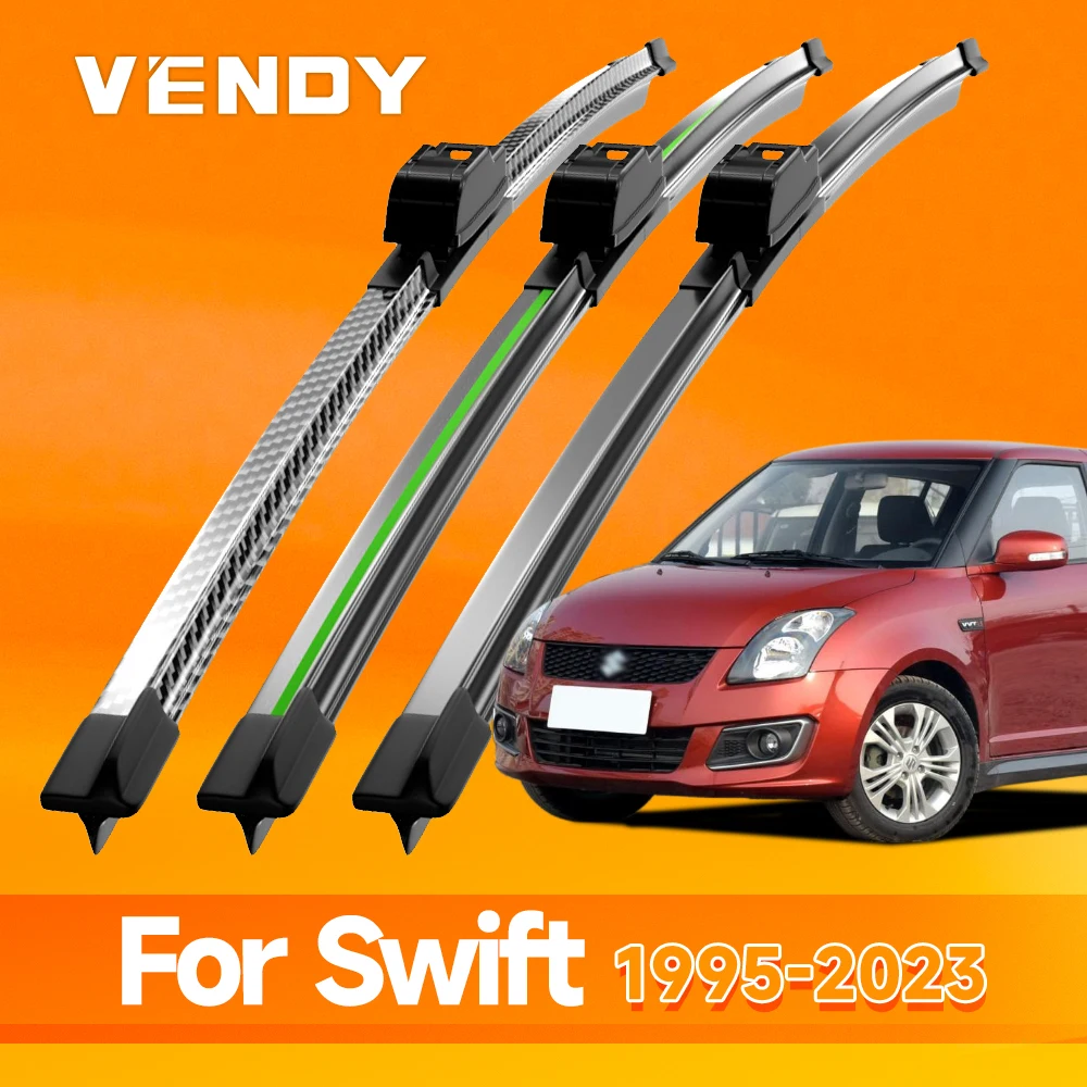 2 stücke Für Suzuki Swift 1995-2023 Frontscheibe Wischer Klingen Windschutzscheibe Fenster Zubehör 1996 1998 2005 2015 2017 2019 2020 Image