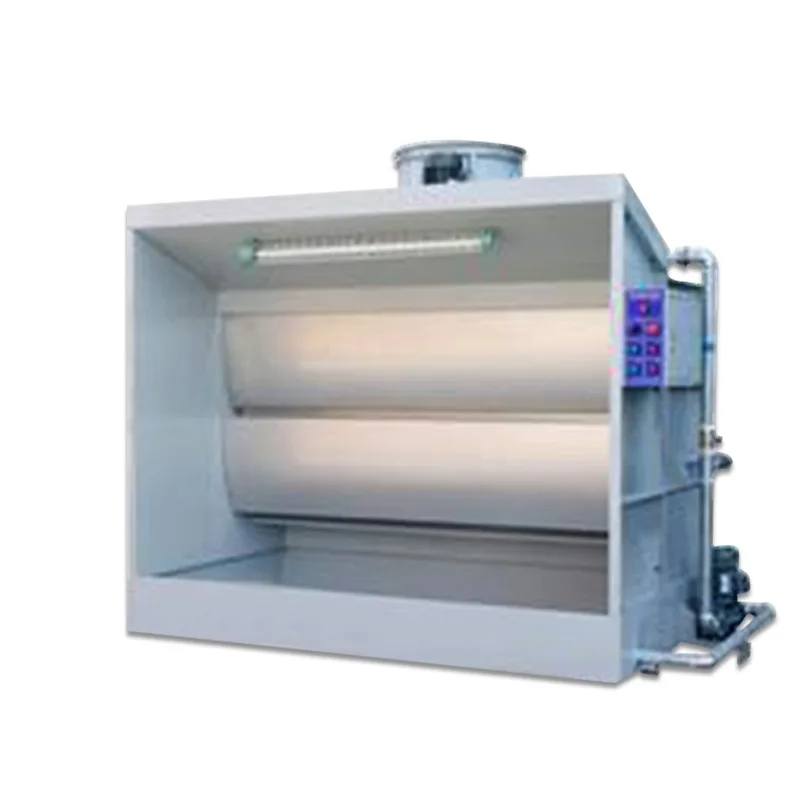 Umweltfreundliche Edelstahl Wasser Vorhang Schrank Staub Entfernung Wasser Spray Tisch Farbe Nebel Reinigung Ausrüstung Image