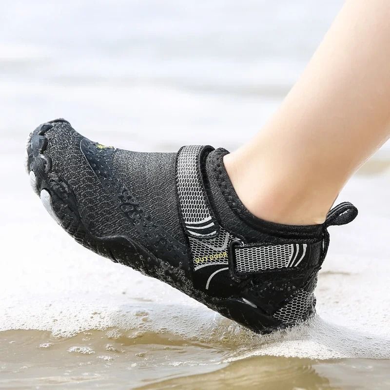 Kids Barefoot Aqua Socks Lightweight Water Shoes For Beach And River Play black us 13 Kids