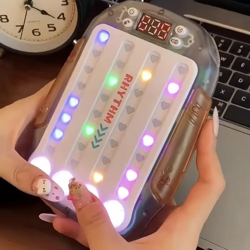 Quick Push Game Eye Sensory Console Multiplayer Versus Board Game Handheld Gamepad Training Toy type C