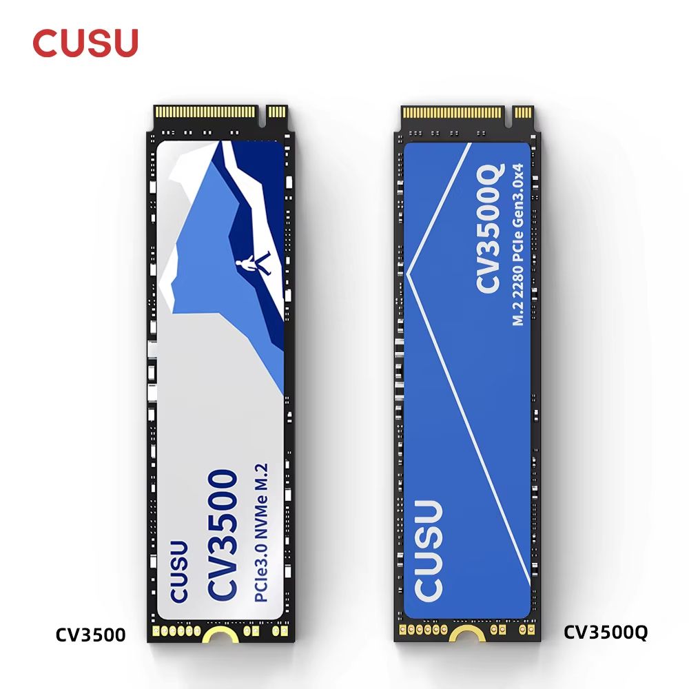 CUSU M.2 NVMe SSD 256GB 512GB 1TB 2TB PCIe 3.0x4 Solid State Drive For Laptops & Desktops cv3500 256gb