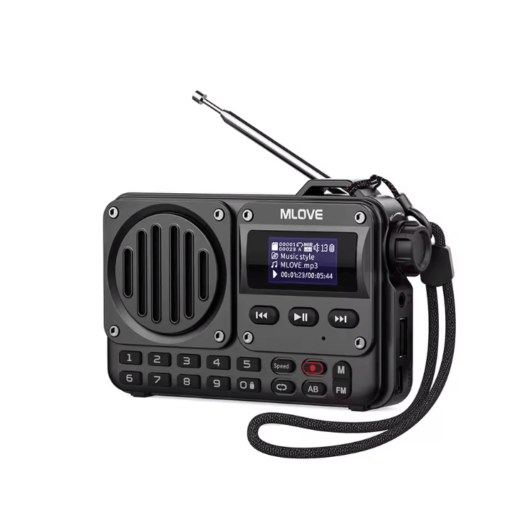 MLOVE BV800 Portable Bluetooth Speaker With FM Radio And LCD MLOVE BV800 Portable Bluetooth Speaker With FM Radio And LCD