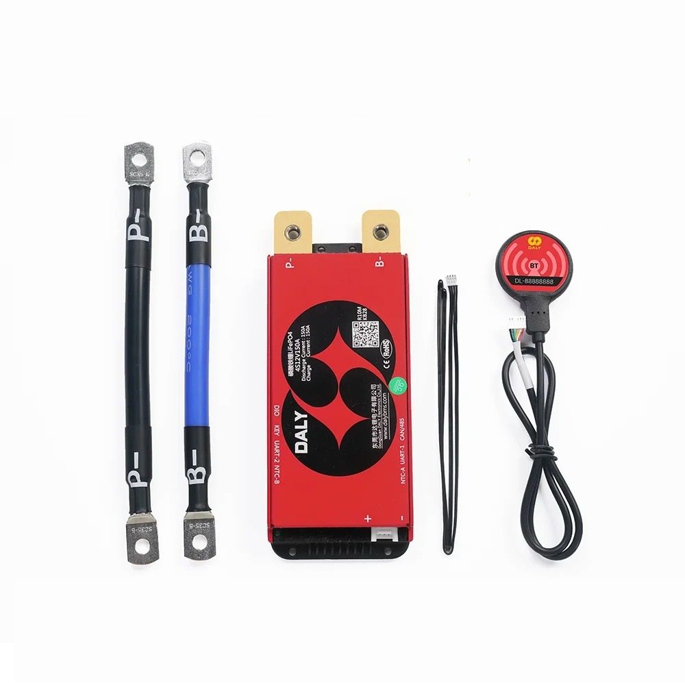 Smart LiFePO4 BMS Board With Bluetooth And CAN Communication 100a Bt Rs485can K 12v