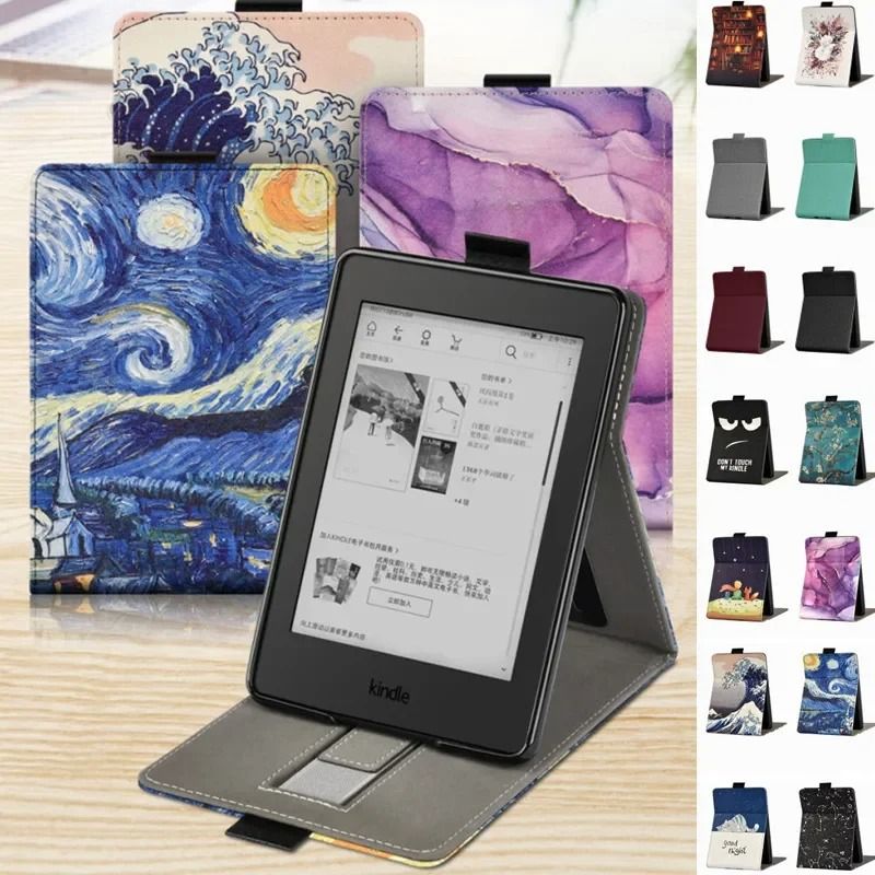 Smart Auto Wake Sleep PU Leather Case For Kindle Paperwhite 6 To 12 Generations for Pq94wif 2018 k
